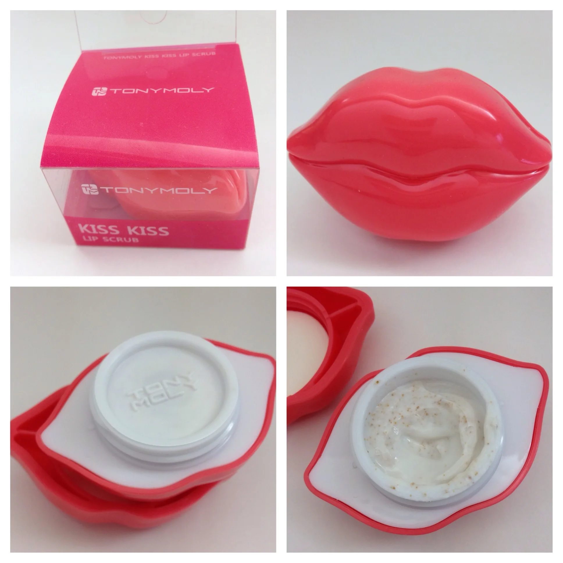 Korean Organic Wholesale Tonymoly Kiss Kiss Lip Scrub
