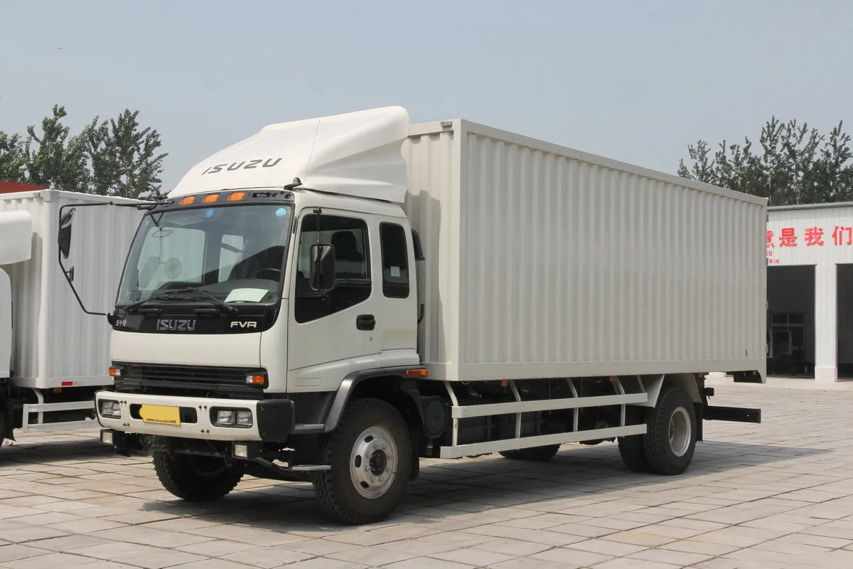 New Brand ISUZU 4X2 4x4189HP Used Cargo Truck Diesel Engine Van High Quality FVR Lorry Truck for Sale