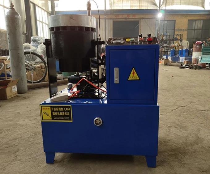 Automatic Metal Pipe Shrink Machine High Efficiency Hydraulic Hose Pressing Machine High Pressure Hose Punching Machine