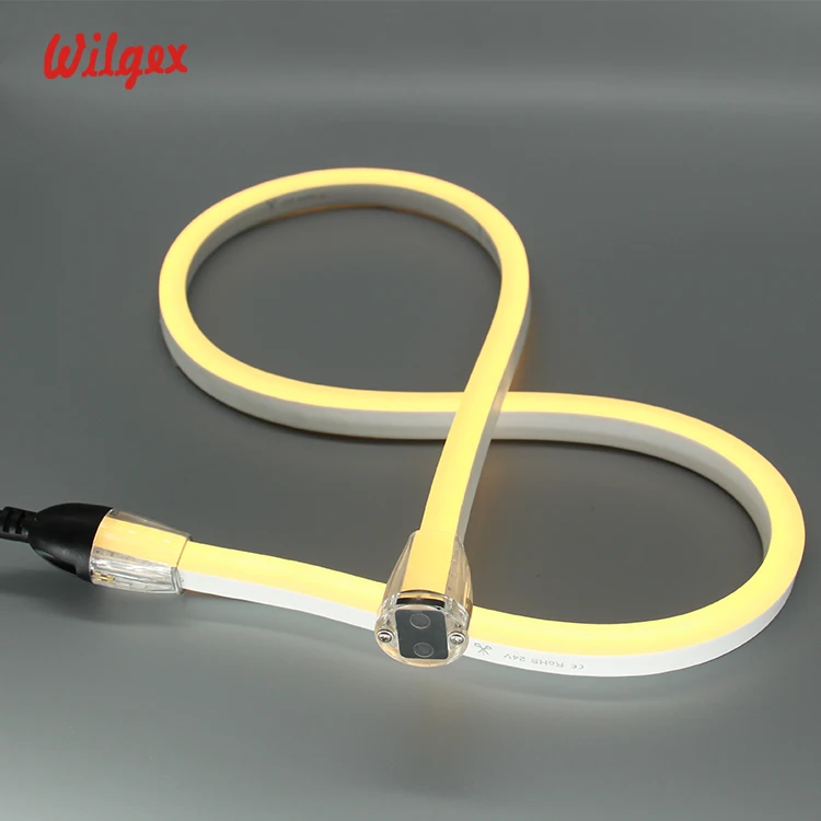 Led neon flexible tube letter light  mini hose rope strip light 10X15mm Mono color led_flex_neon