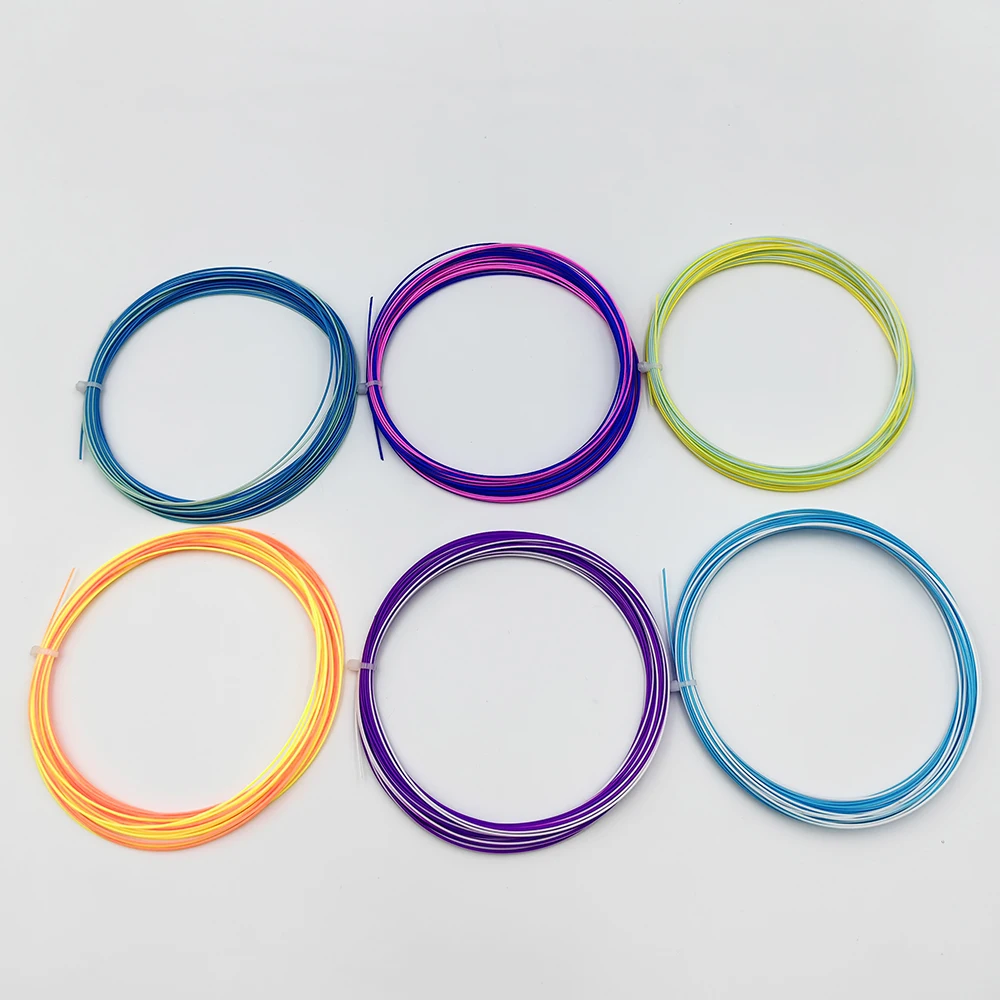 Factory wholesale badminton string brand best nylon string badminton for badminton racket 0.7mm