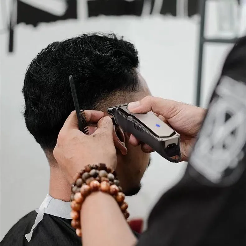 Electric Hair Rechargeable Shaver Low Noise Professional Hair Trimmer Cordless Men S Hair Cutting Machine Beard Cordless