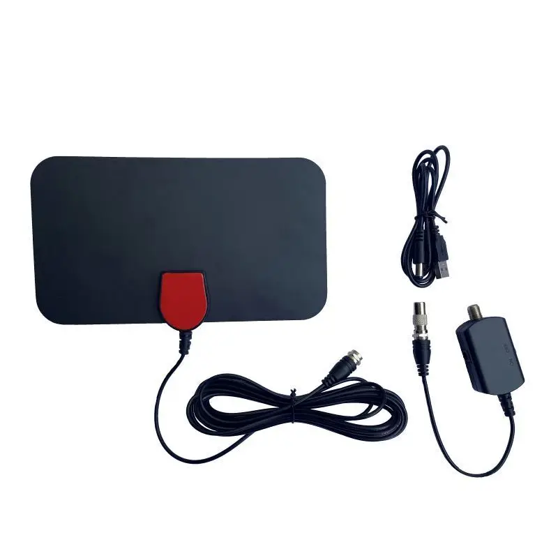 Digital TV antenna Signal Booster Amplifier for improving indoor HDTV signal Support 4K HD 1080p/ATSC UHF VHF Cable