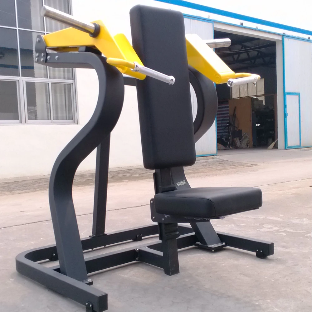 Plywood Boxes Customized Available Plate Loaded Gym Fitness Equipment/ TZ-6061 Bodybuilding Shoulder Press Machine