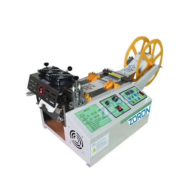0.44KW Automatic Belt Ribbon Leather Cutting Machine
