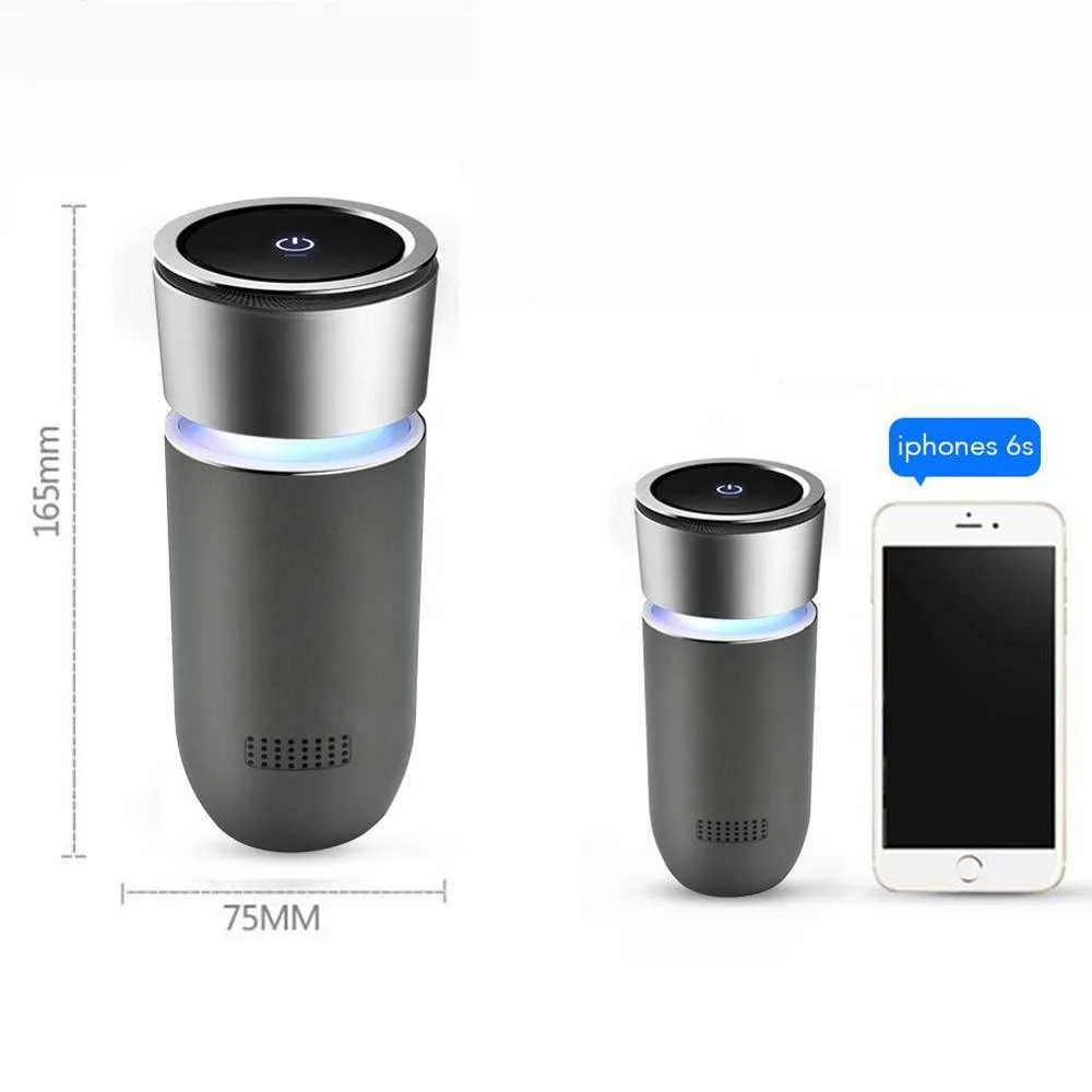 Электронный фильтр Hepa USB портативный автомобильный очиститель