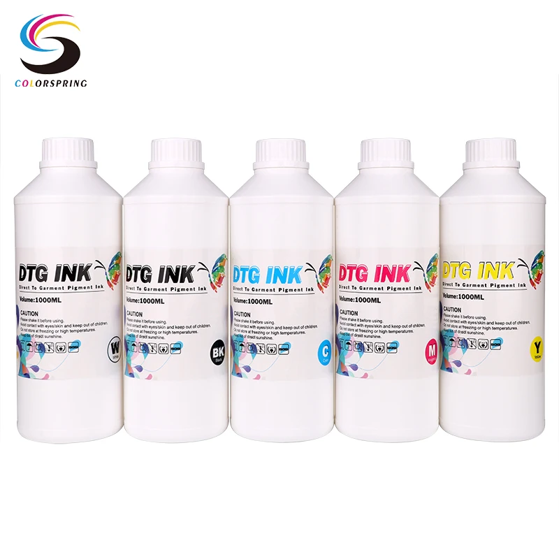 Dtg ciss ink system ink white for dx5 head dtg ricoh ri600 inks