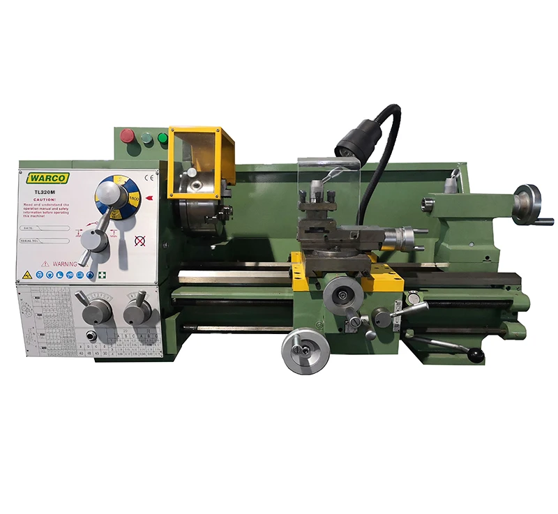 (CJM320)TL320MX500mm  performance 38mm spindle bore mini metal bench lathe