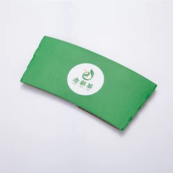 Recycle Paper Coffee Cups 12 Oz 16 oz 20 oz Hot Bubble Tea Cups With Sleeve Lids Manufacturer