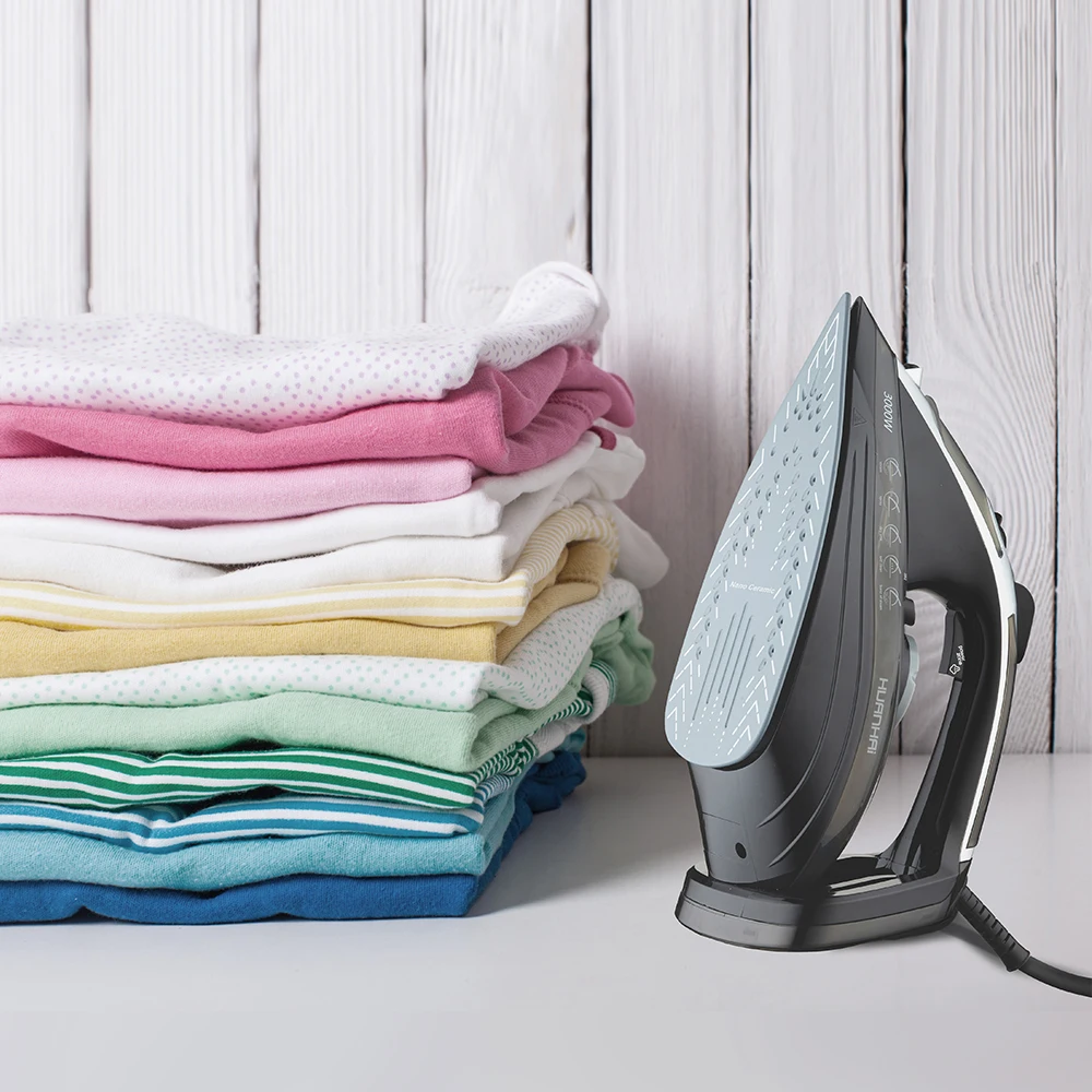 2023 ningbo huanhai Hot Sale Household Portable Electric Dry Steam Washing Drying And Ironing Iron Machine