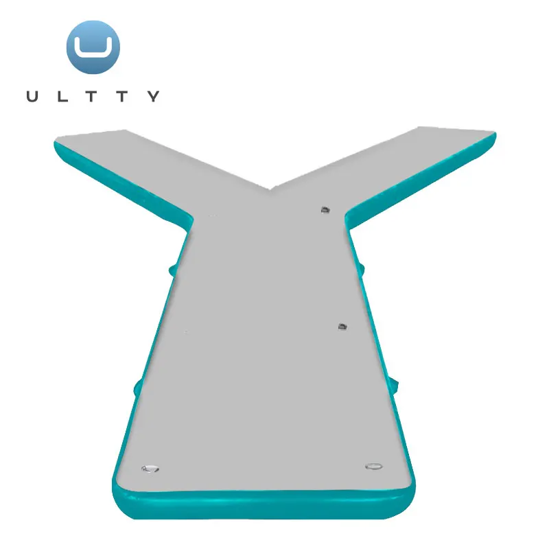 ULTTY Factory Wholesale y-shape Boat Water Inflatable Floats Motorboat Dock Platform