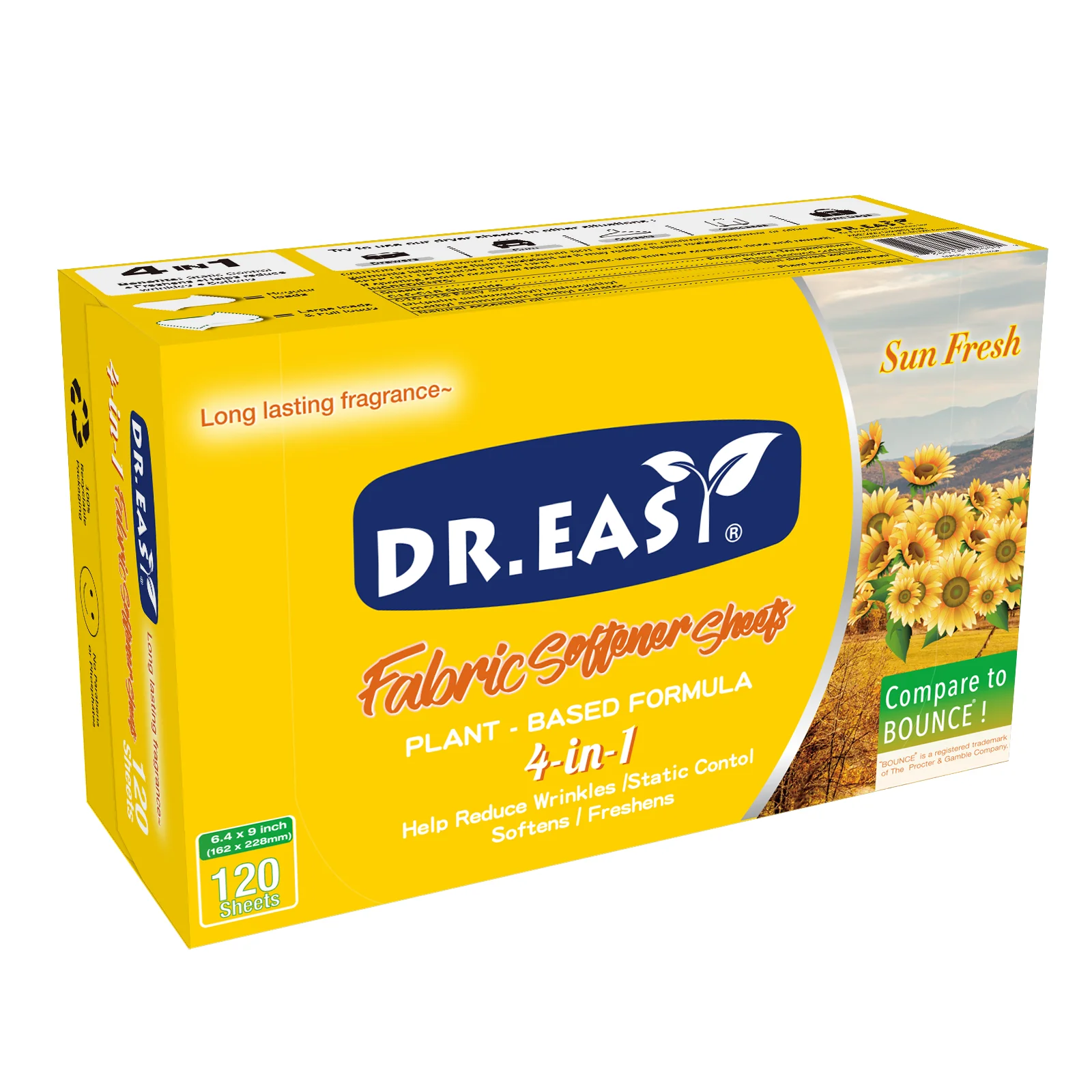 Laundry Sheets Eco Kind Softener Laundry Dryer Sheets Custom Packing Laundry Detergent Sheets