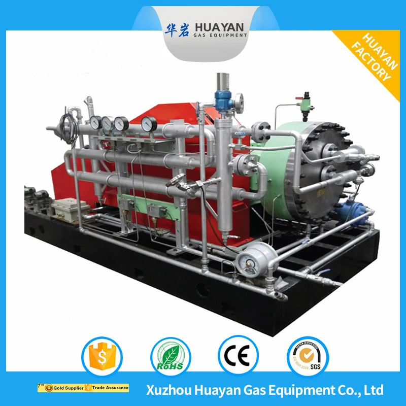 China Electrochemical oil-free Hydrogen gas Nitrogen H2 compressor  For Hydrogen Plant station