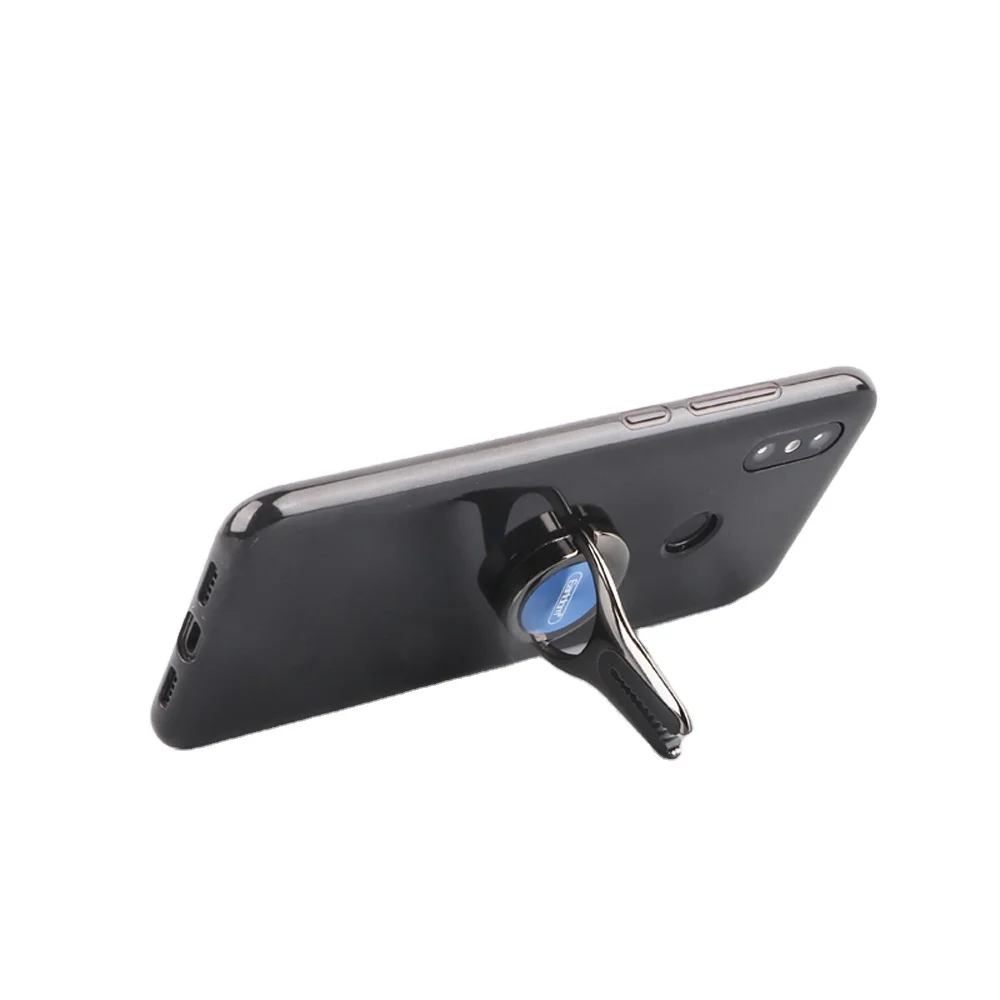 Earldom Multipurpose 360 Rotating Car Air Vent Mount Mobile Phone Holder Bracket Magnetic Finger Ring Holder