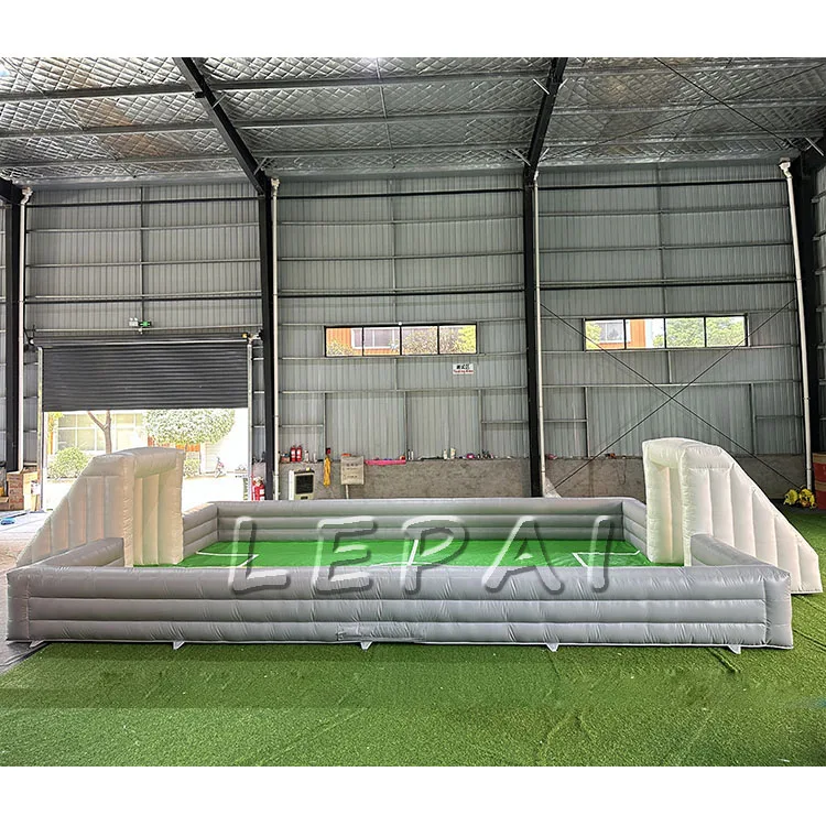 Outdoor Rental Soccer Field Outdoor  Inflatable Sports Games Inflatable Foosball Field for Kids and Adults