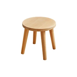Chinese Traditional Solid Wood Children Leisure  Low Square Stool, 4 Legs Wooden Stool