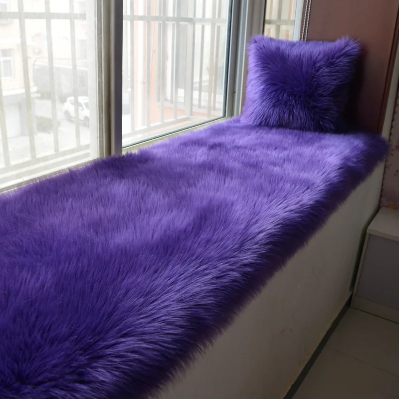 Super soft plush fabric faux sheepskin rugs and rugs for home living rooms and bedrooms