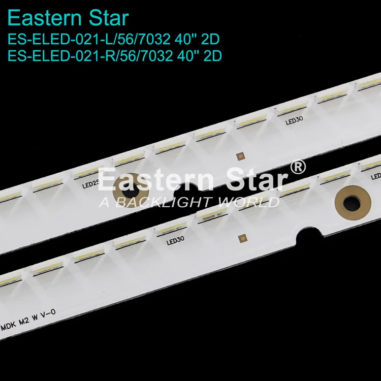  ES-ELED-021 56 светодиоды 6PIN салазки ТВ 2012SVS40 использовать для Samsung UE40S5500 UA40ES6100J
