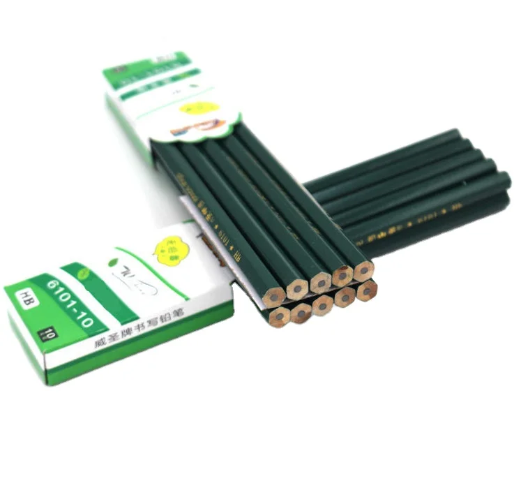 High Quality Hot Sale Natual Promotion Wood Pencil 2B Pencil Wood Color Pencil Set