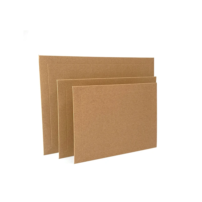Self sealing rigid corrugated paper stay flat cardboard kraft flat mailer rigid