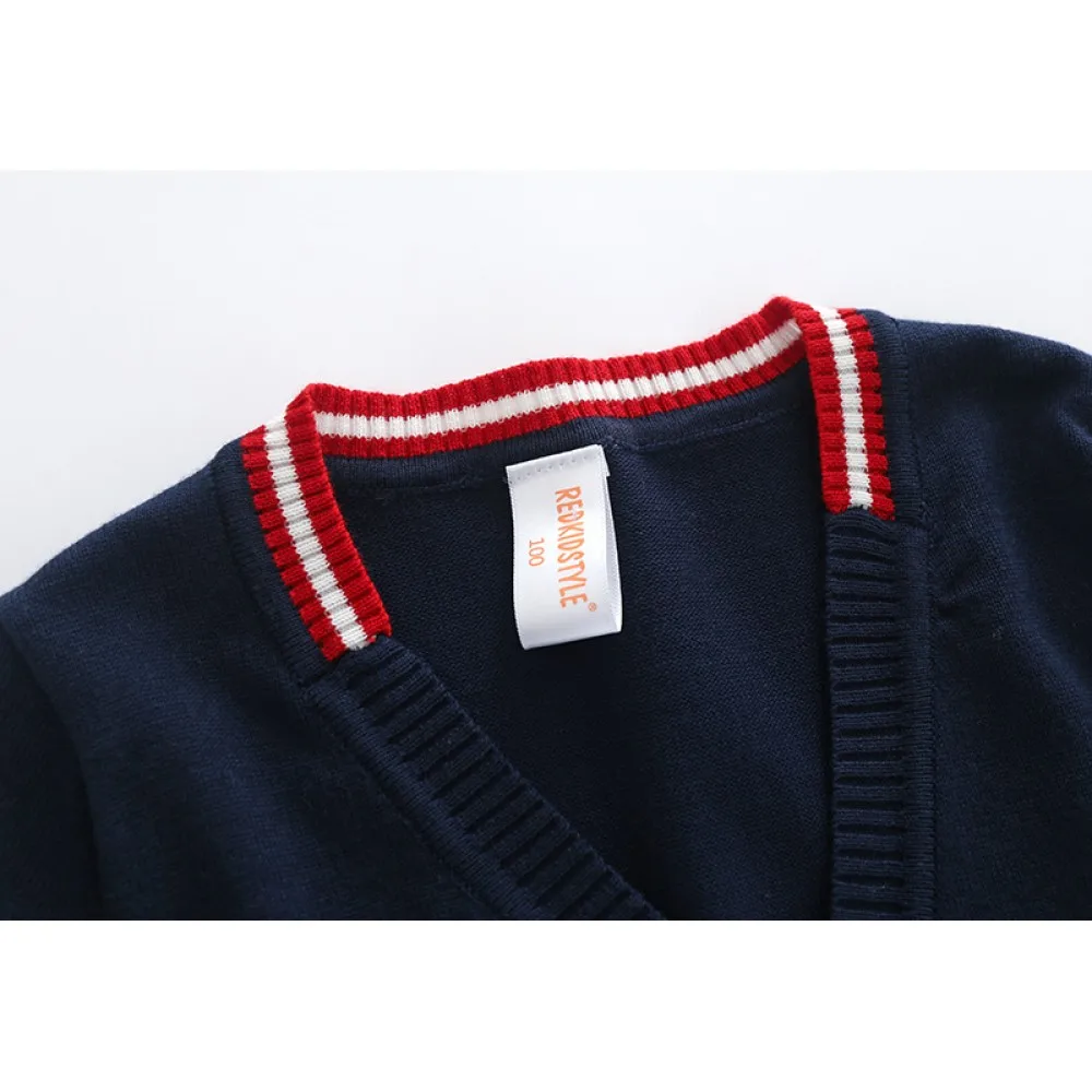 
kids sweaters watch design 2019 autumn winter long sleeve boys cardigan organic cotton plain sweater knitted cardigan sweater 