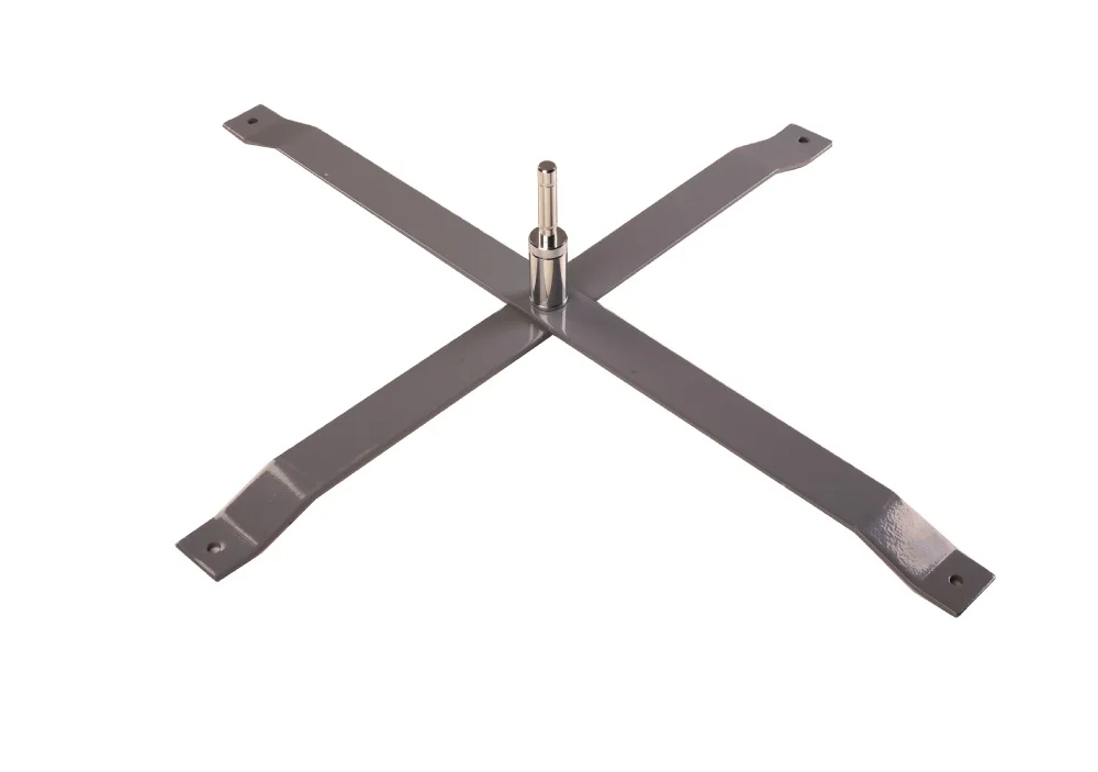 Weihai WZRODS Hardware Ball Bearing Metal X Steel Cross Stainless Flag Pole Holder For Advertising Stand
