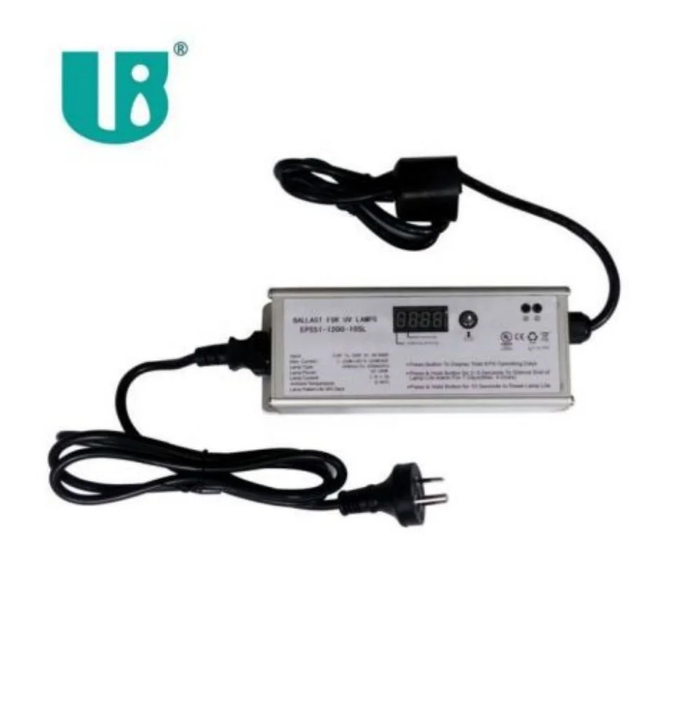 Electronic ballast with input voltage 110-240V for UV lamp power 105W lamp driver with time display of EPS51-1200-105L