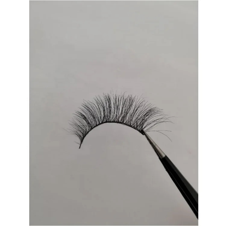 Custom Wholesale Natural Fake Eyelashes Horse Hair Eyelashes Vendor