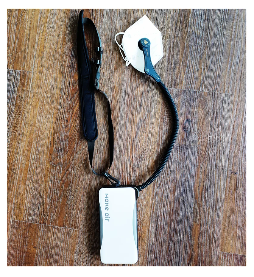 manufacture stock  air masked  wearable washable portable small air purifier masked