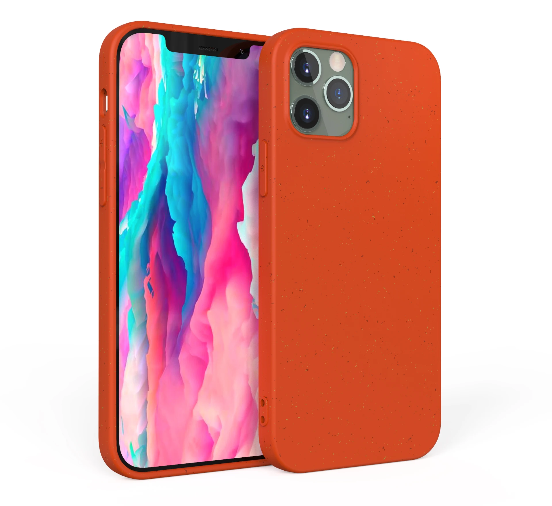 100% бамбуковое волокно биоразлагаемые чехол для телефона для Iphone 6 7 8 Xs Xr 12