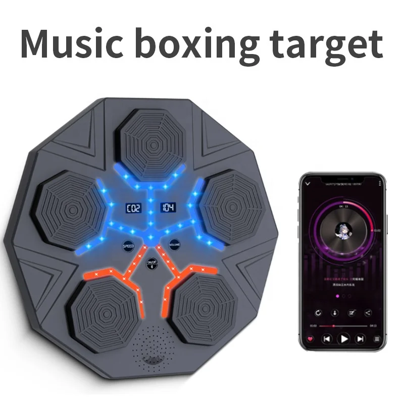Gym Home Fitness Equipment Boxing Wall  Target Intelligent Training  Music Boxing Target