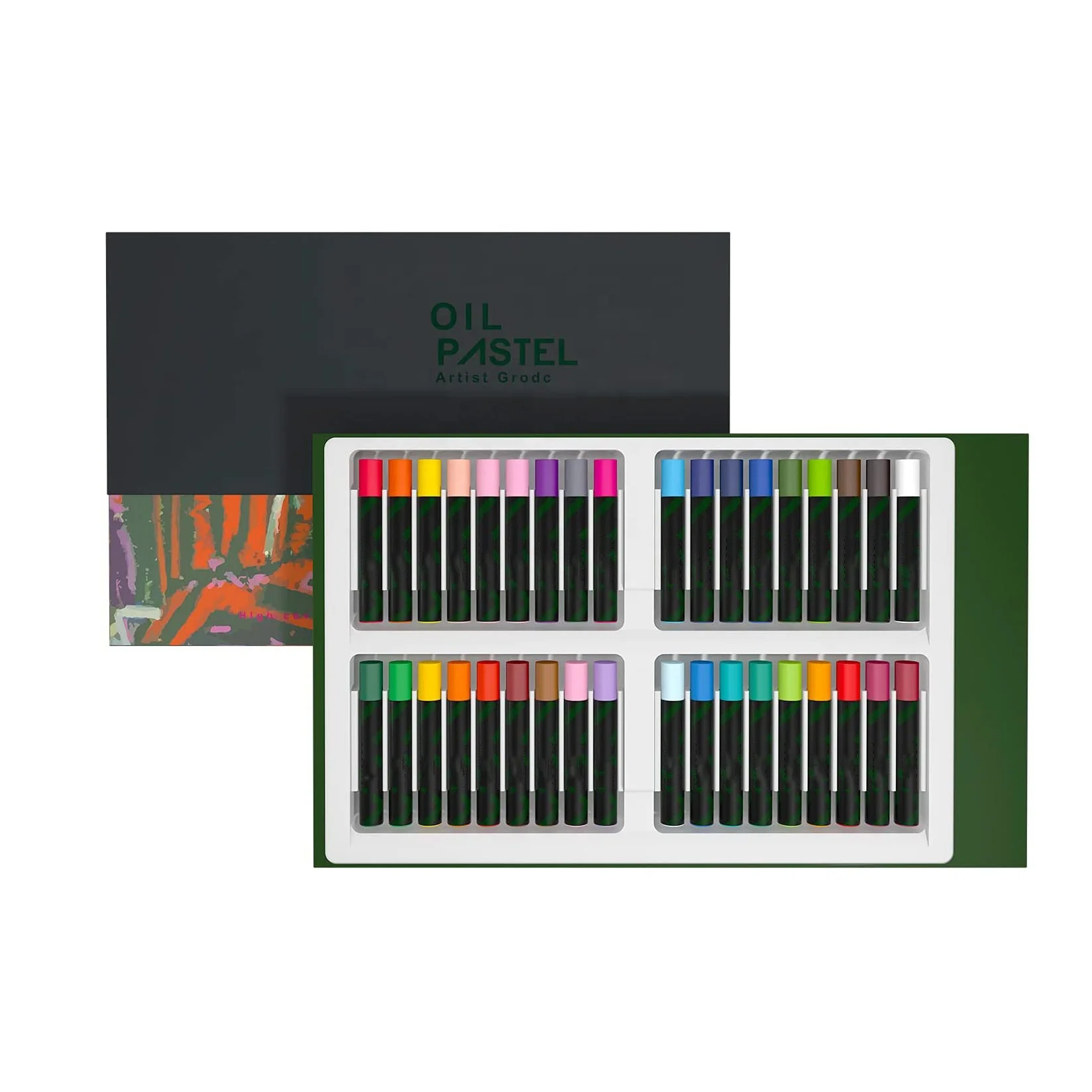 Oil Pastel Colors 36packs soft oil color pastels for Arts & Crafts Projects, Drawing, Art Supplies for All Ages
