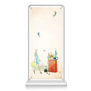 Hanging Picture Metal Frames Display Door Shape Banner Stand