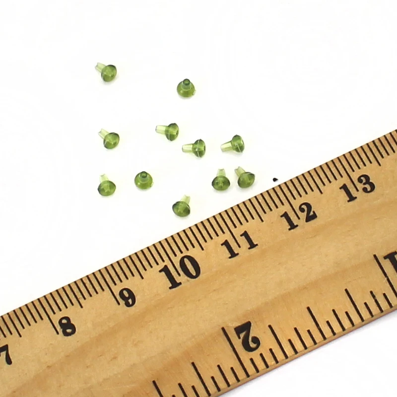 Крючок с бусинами для ловли карпа рыболовные аксессуары стопор прозрачный зеленый черный волосы снаряжение