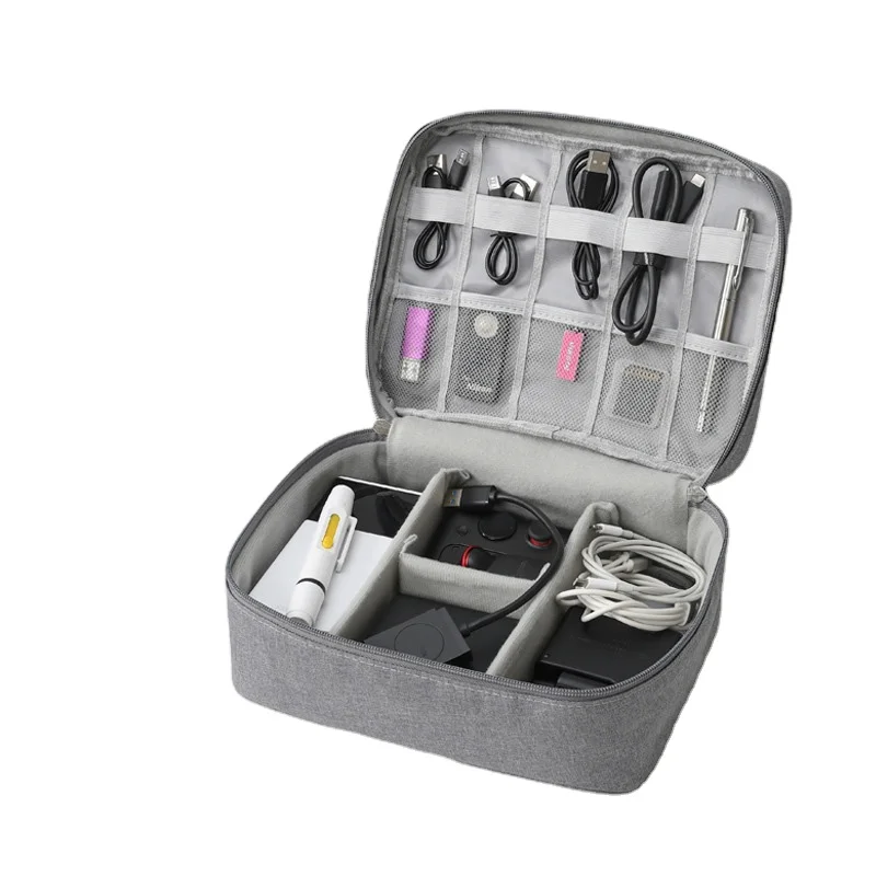 POSH DREAMS Mobile phone USB power bank sorting and sorting portable headphone data cable handbag