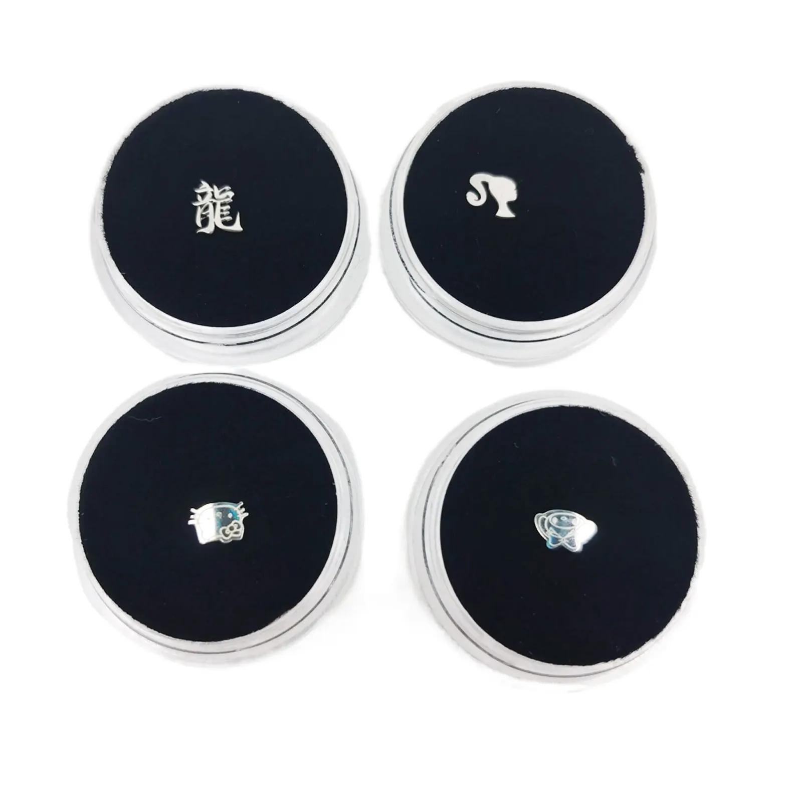 New arrival  4 PCs  Medical pure titanium Tooth gems  dragon shape  DIY teeth jewelry Best selling Teeth gems