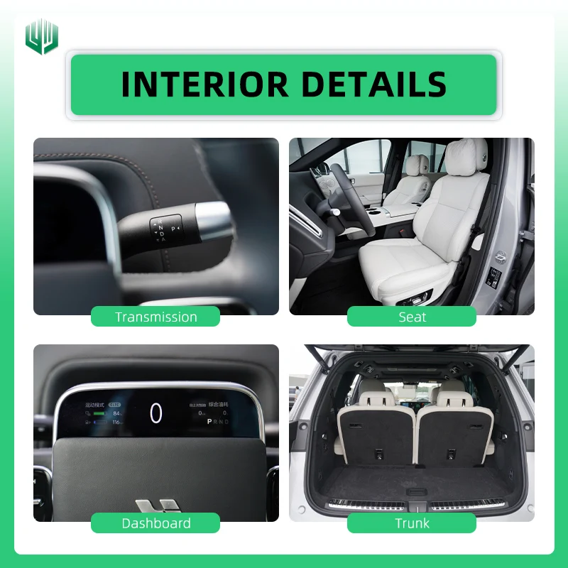 In Stock Wholesale Extender Hybrid Car Li L8 Max Electric SUV EV Cars Lixiang L9 L7 L8 New Energy Vehicles For sale IDEAL l9
