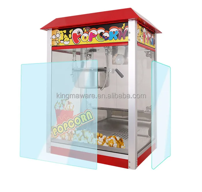 110V 220V Newest Arrival Electric Automatic Popcorn Maker Popcorn Making Machine For Sale