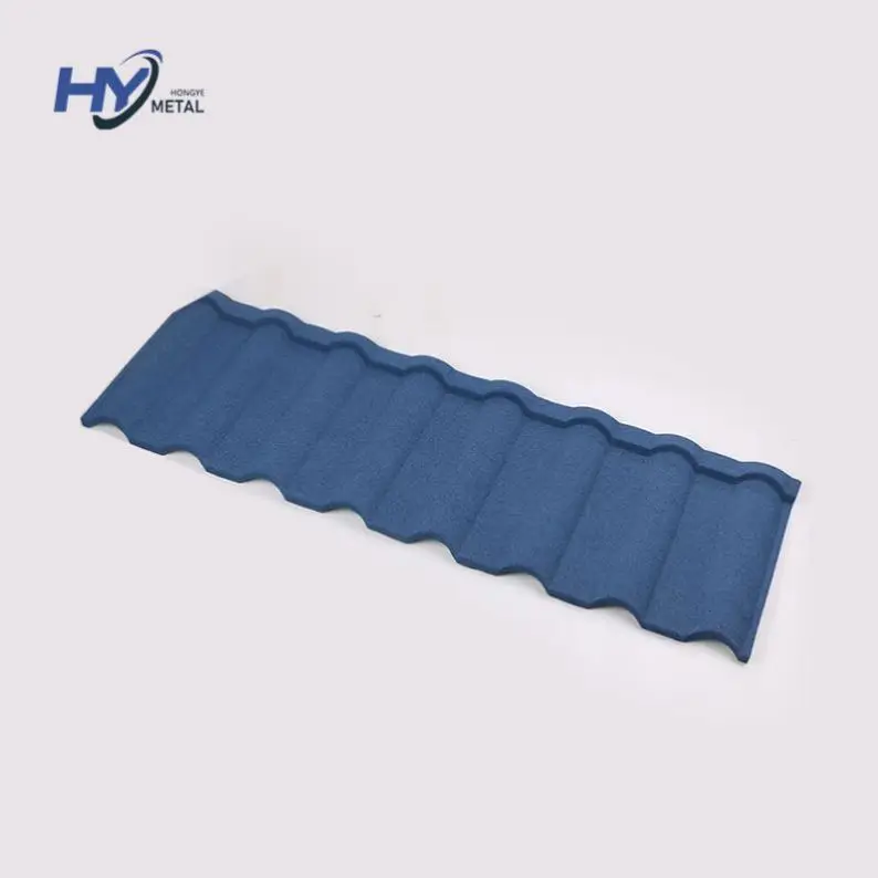 Iso9001 Aluminum Roofing Colorful Stone Coated Metal Steel Roof Tile Sheet Price