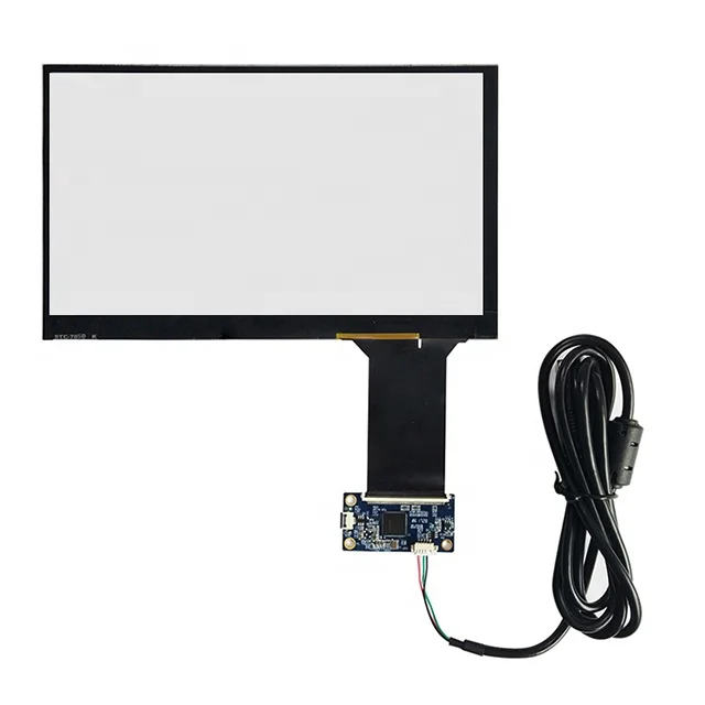 Custom 7inch LCD Panel LCD Module 7 inch Multi Capacitive Touch Panel with Usb Drive board for raspberry pi 2 3 4 5