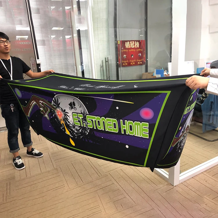 Пользовательская реклама портативная ПВХ рекламная тканевая