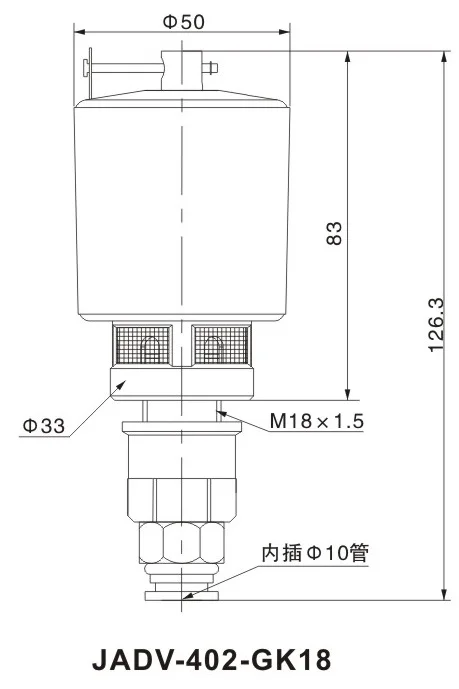 High Quality air compressor pneumatic automatic drain valve
