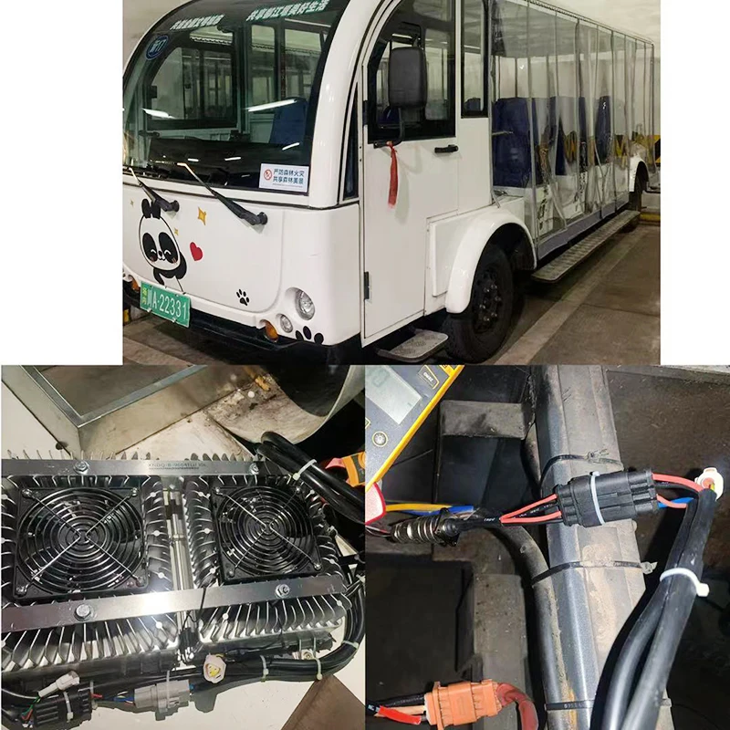 Регулируемое водонепроницаемое 6,6 кВт obc 96V64A 144v46A 312V20A литиево-свинцово-Кислотное зарядное устройство LTO EV