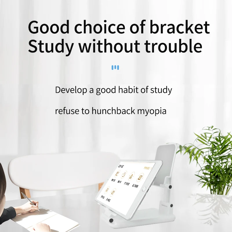 XSR multi-function phone Double bracket Telescopic folding portable tablet phone holder Mobile phone desktop support