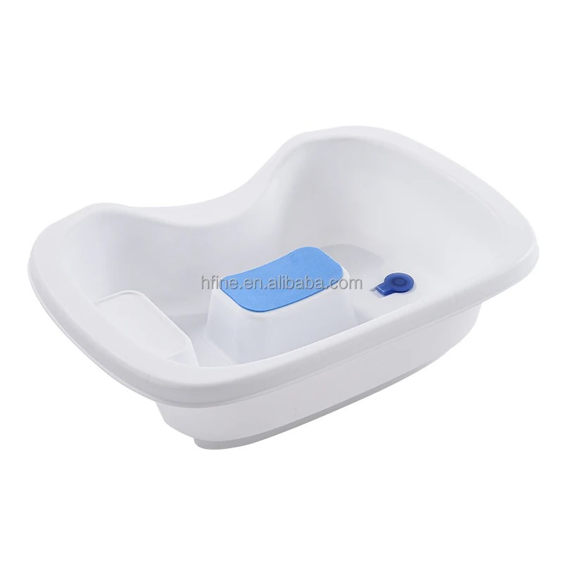  Portable Shampoo Basin with Thermochromic Plug For Elderly Kids and Pregnant