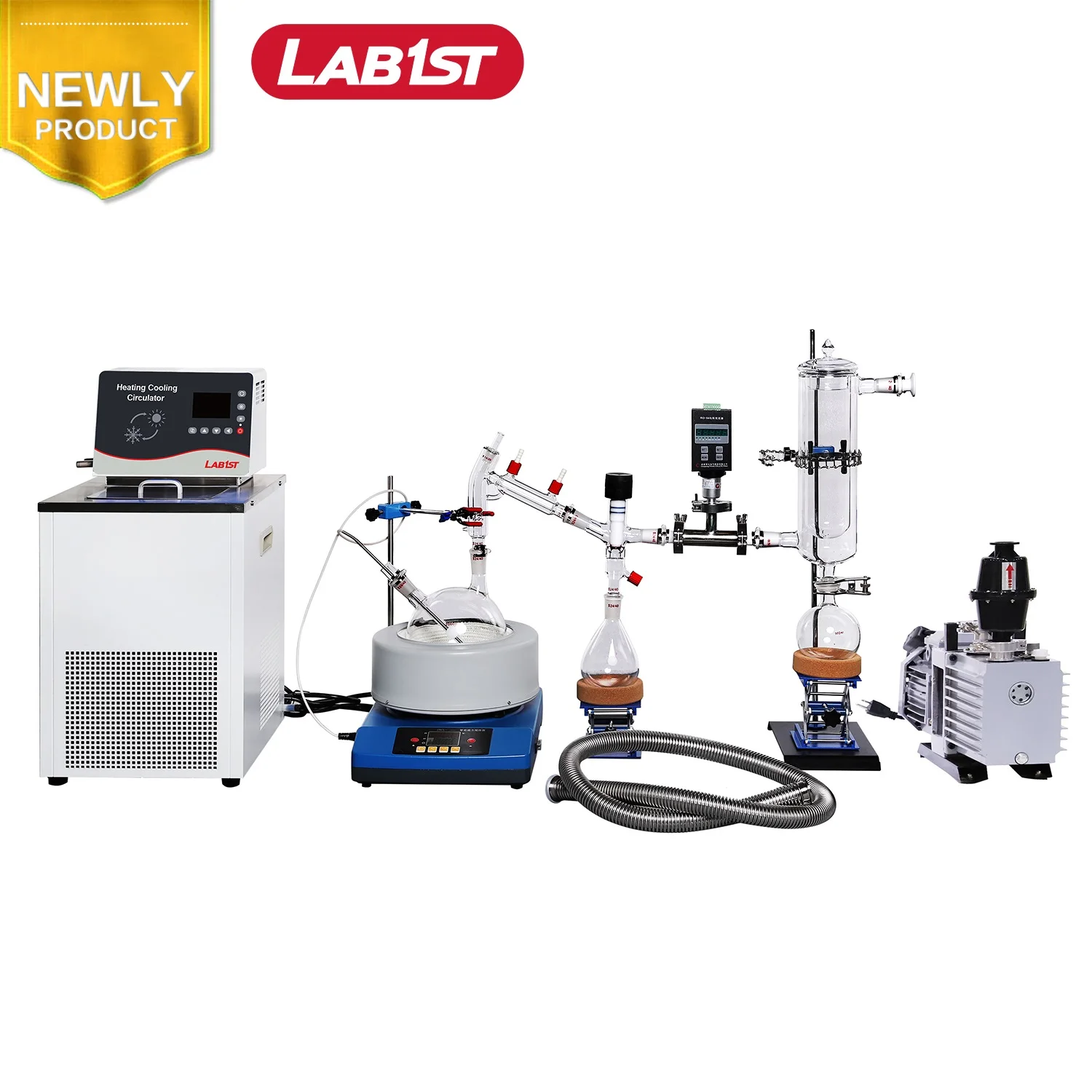 Turnkey Lab Fractional Distillation Short Path Distillation Kit Distiller Manufacturer