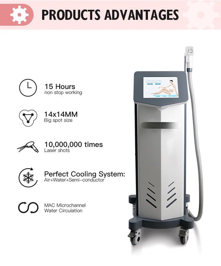DIMEI OEM/ODM Beauty Equipment High Quality Diode Laser Hair Removal Machine Price