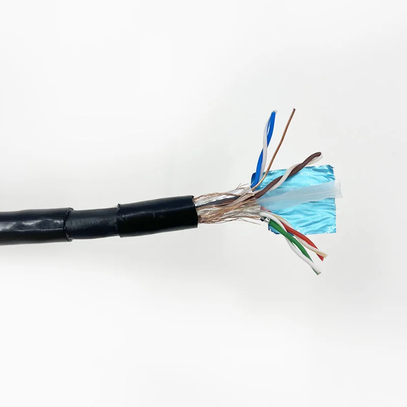 Outdoor CAT6 SFTP LAN Cable 305m LDPE Jacket Waterproof Cable for sales