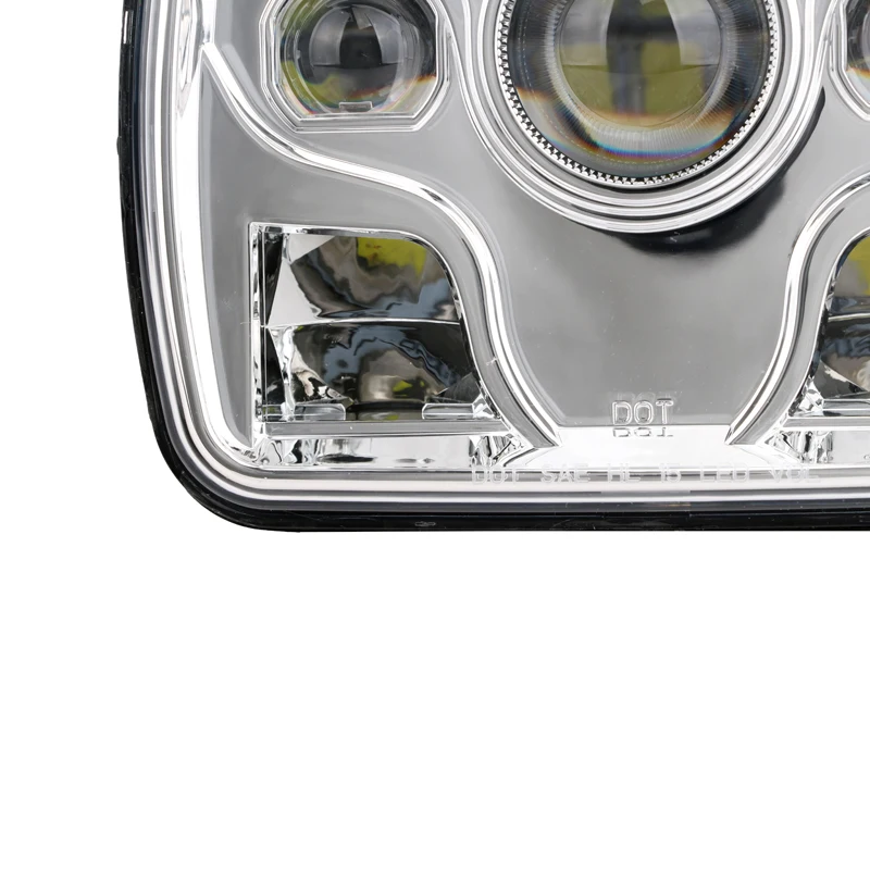 Tuff Plus 3800lm motorcycle led projector headlights off road motorcycle 12v led headlight  for jeeps cherokee xj