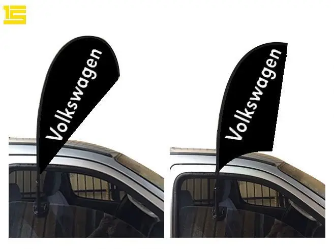 
shanghai suzhou kunshan custom World blank car flags wholesale 